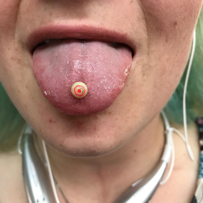 Tongue Piercing 18