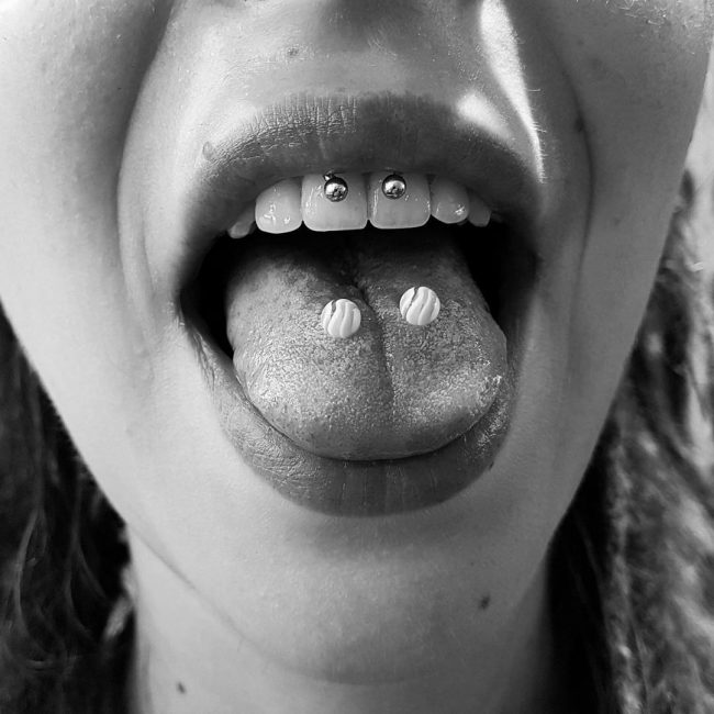 Tongue Piercing 4