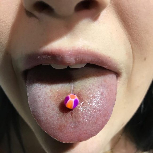 Tongue Piercing 56