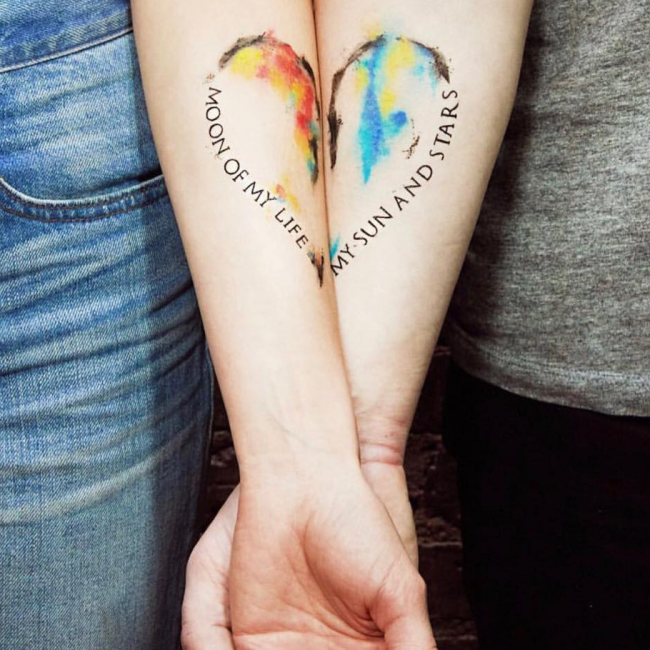 70 Best Couple Tattoo Ideas 2023 Fresh Styles  Saved Tattoo