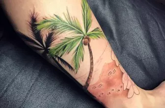 120+ Superb Palm Tree Tattoo Designs and Meaning – Ideas of 2019