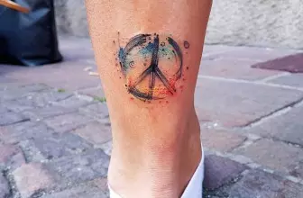 55+ Cool Peace Sign Tattoo Designs & Meanings – Anti-War Movement Symbol (2019)