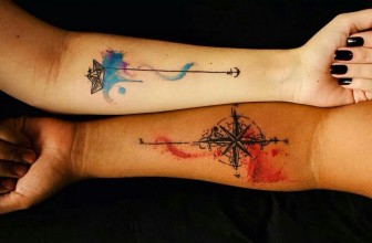 75 Rose and Compass Tattoo Designs and Tips on How to Choose Yours (2019)
