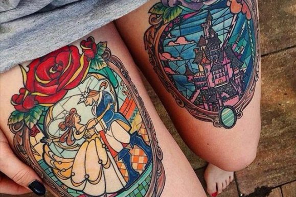 75 Dazzling Stained Glass Tattoo Ideas – Nothing Less Than a Work of Art