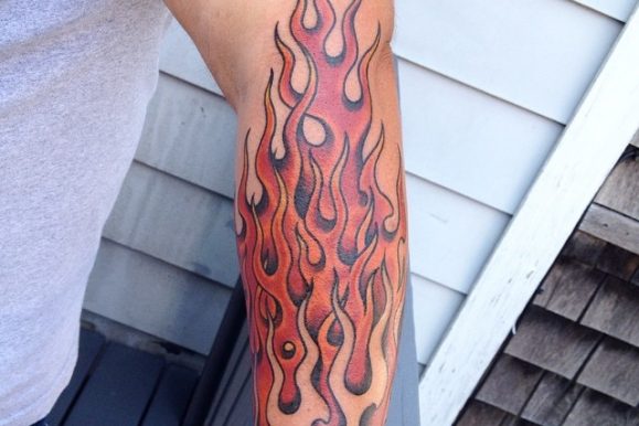 85+ Hot Burning Flame Tattoo Designs & Meanings – For Men and Women (2019)