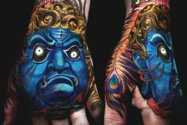40 Redoubtable Japanese Mask Tattoos – Designs and Ideas (2020)