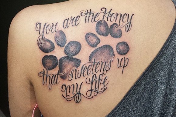 90+ Best Paw Print Tattoo Meanings and Designs – Nice Trails (2020)