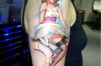 90+ Very Attractive PinUp Tattoo Girl Designs & Meanings – Symbol of Femininity (2019)