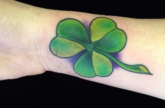 75+ Colorful Shamrock Tattoo Designs – Traditional Symbol of Luck
