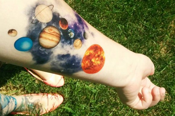65+ Facinating Solar System Tattoo Designs – Their Main Origin And Symbolism